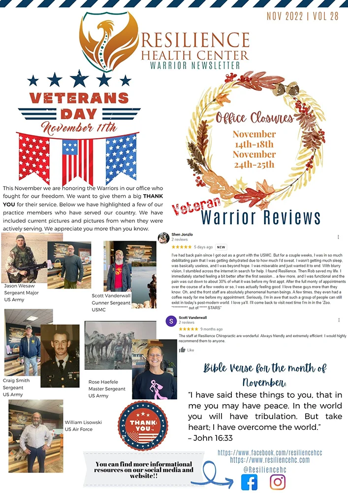 Chiropractic-Kalamazoo-MI-Chiropractic-Newsletter-November-Week-1