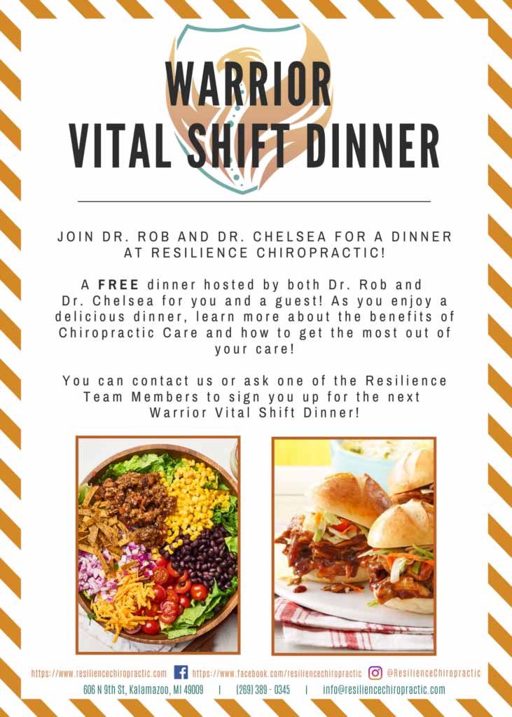 Chiropractic-Kalamazoo-MI-Community-Events-Vital-Shift-Dinner