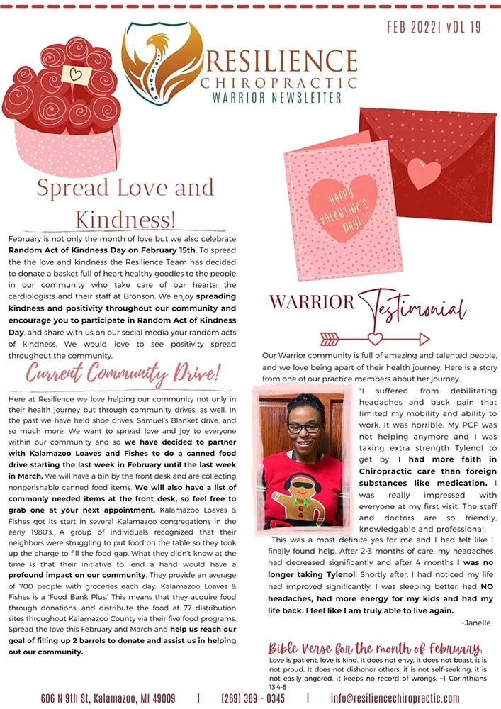 Chiropractic-Kalamazoo-MI-February-Week-2-Newsletter