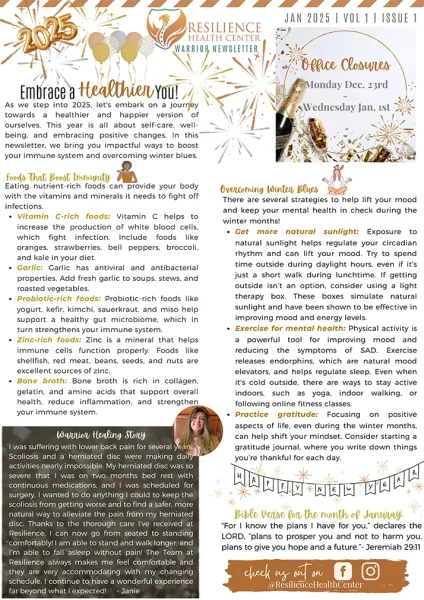 Chiropractic-Kalamazoo-MI-January-2025-Newsletter-424x600